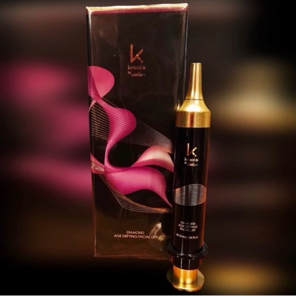 Karim Rashid Diamond Age-Defying Facial Serum - Black and Gold